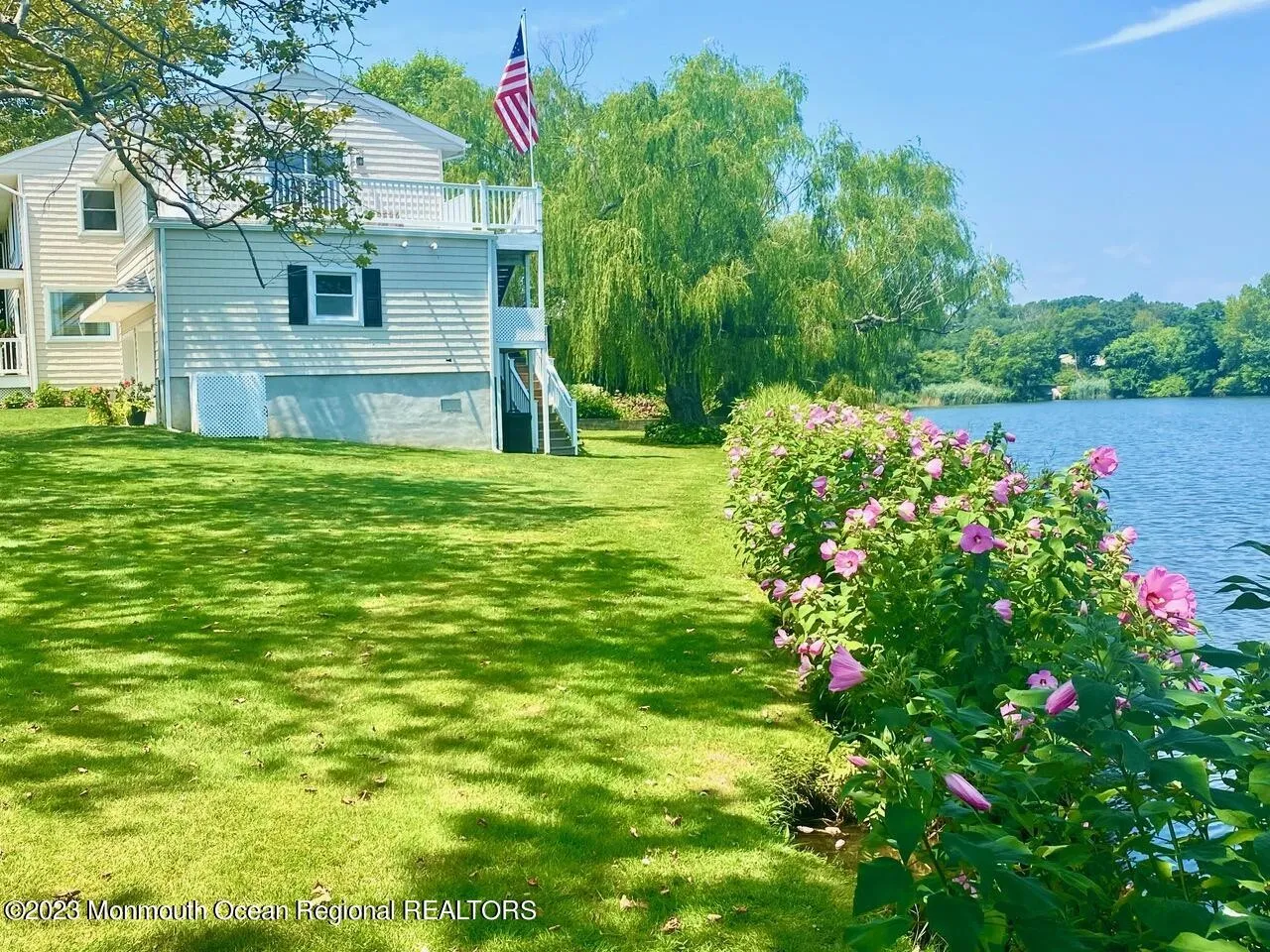 Backyard and Wreck Pond